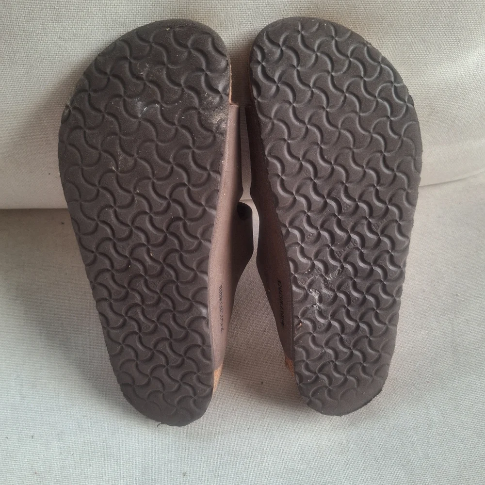 Birkenstock Arizona Double Buckle Sandals Brown EU 34 US 5 Womens - Picture 5 of 5
